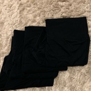 4 for 1 pack of Fabletics PowerHold Leggings